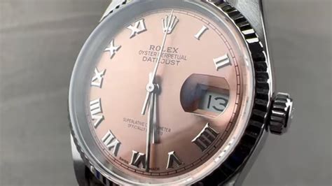 rolex salmon face|Rolex salmon dial.